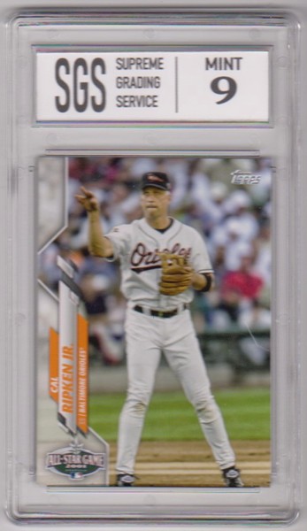 Graded Mint 9 - Cal Ripken, Jr. 2020 Topps Update #U-209 Card