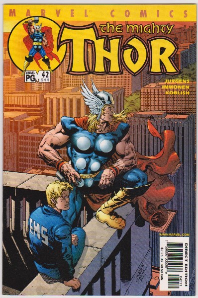 2001 The Mighty Thor #42 (#544) Issue - Marvel Comics