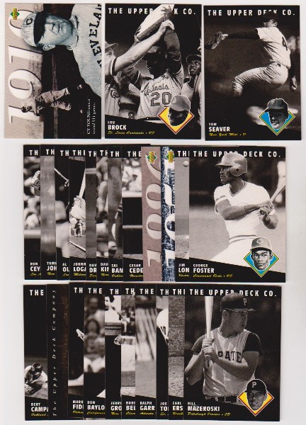 25 Different 1994 Upper Deck All-Time Heroes Cards - Cy Young + More