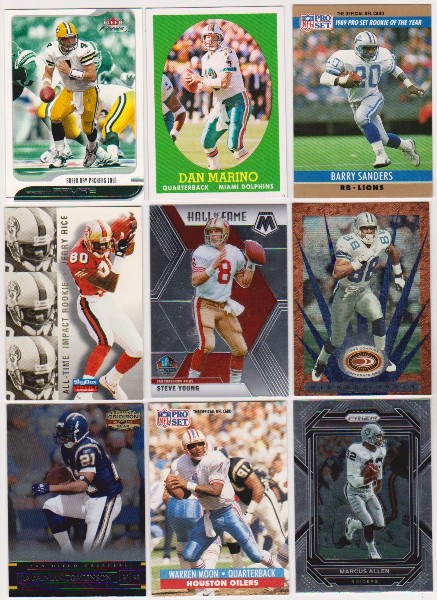 Football Card Collection 1990-2022 w/ Brett Favre, Dan Marino + More