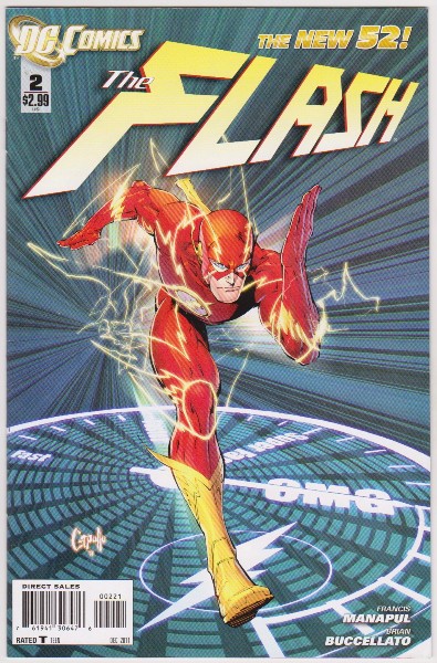 2011 DC Comics THE FLASH #2 Issue