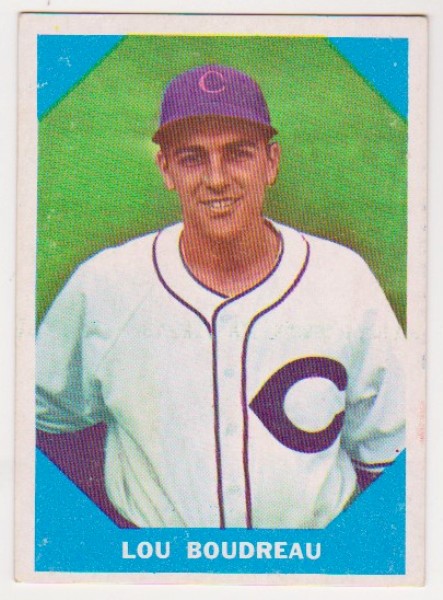 1960 Fleer Lou Boudreau #16 Card - HOF'er