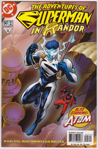 1997 DC Comics The Adventures Of Superman #547 Issue