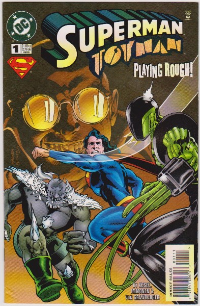 1996 DC Comics SUPERMAN TOYMAN #1 Issue 