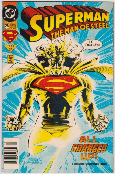1993 DC Comics Superman The Man Of Steel #28 Issue