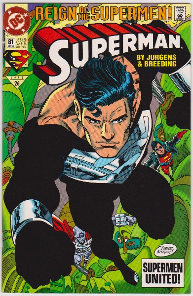 1993 DC Comics SUPERMAN #81 Issue