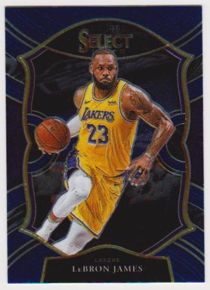 Lebron James 2020-21 Panini Select #23 Card