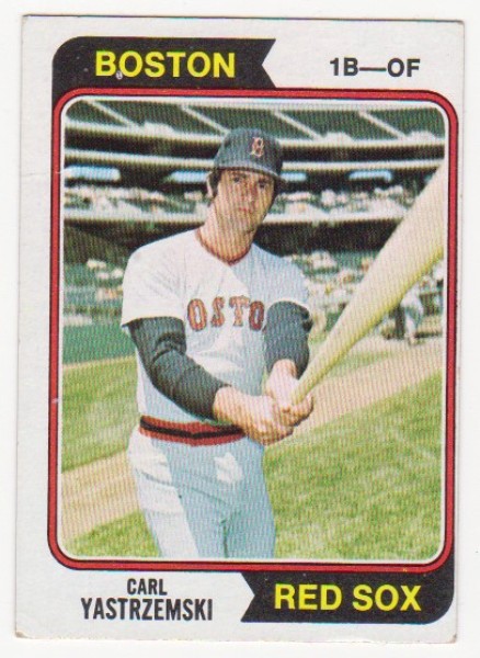 1974 Topps Carl Yastrzemski #280 Card - HOF'er