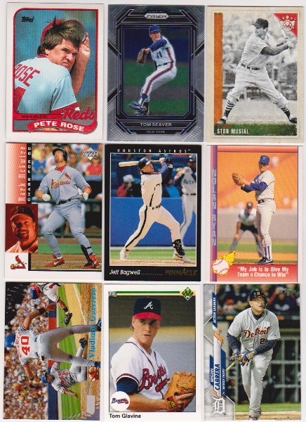Baseball Card Collection 1989-2023 w/ Stan Musial, Pete Rose + More