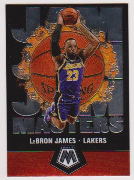 Lebron James 2019-20 Panini Mosaic #16 Card