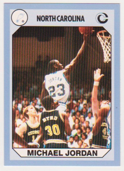 Michael Jordan 1990 North Carolina #89 College Card