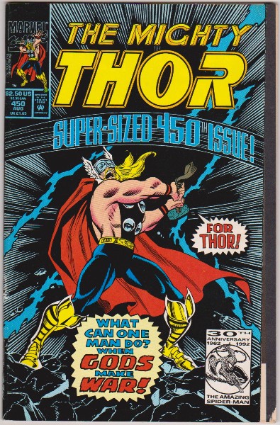 1992 The Mighty Thor #450 Issue - Marvel Comics