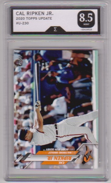 Graded Sigma Mint 8.5 - Cal Ripken Jr. 2020 Topps Update #U-230 Card