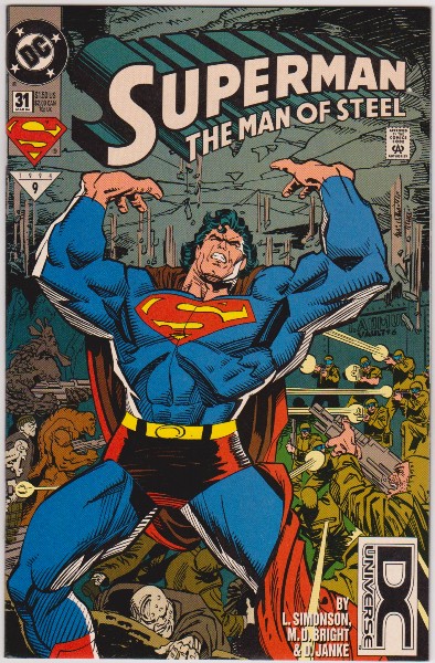 1994 DC Comics Superman The Man Of Steel #31 Issue