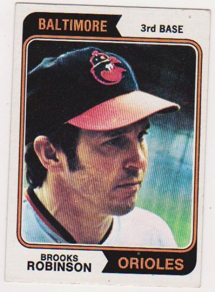 1974 Topps Brooks Robinson #160 Card - HOF'er