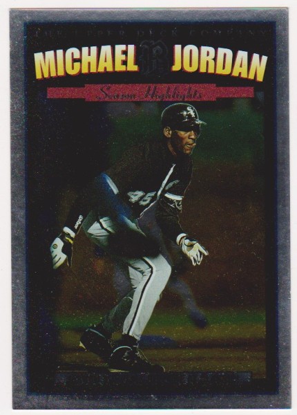 1994 Upper Deck Michael Jordan Season Highlights Jumbo #MJ-2 Card