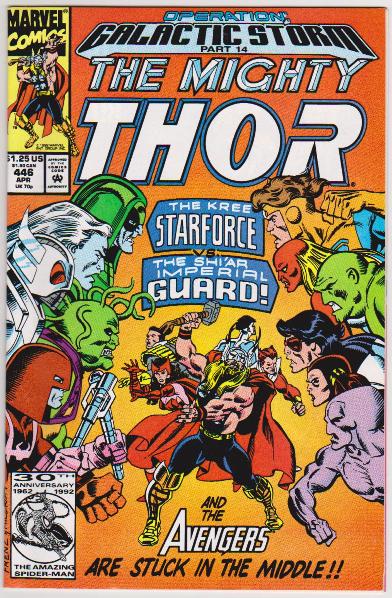 1992 The Mighty Thor #446 Issue - Marvel Comics