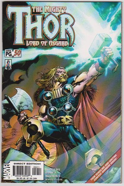 2002 The Mighty Thor #50 (#552) Issue - Marvel Comics