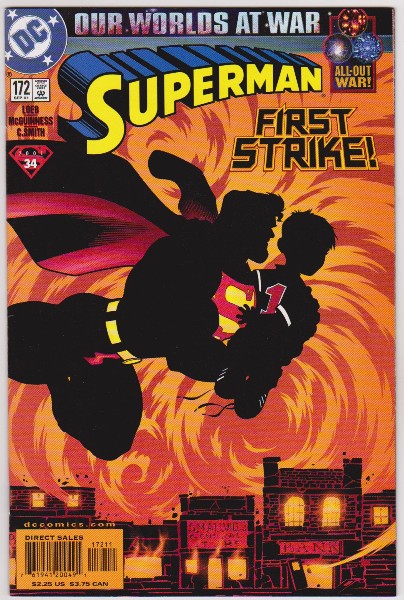 2001 DC Comics SUPERMAN #172 Issue 