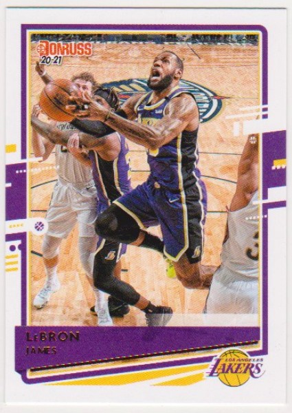 Lebron James 2020-21 Donruss #12 Card