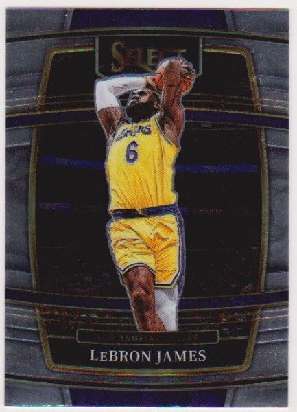 Lebron James 2021-22 Panini Select #100 Card