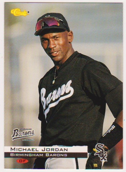 Rookie - Michael Jordan 1994 Classic Minor League #1 Card