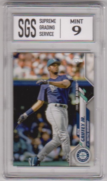 Graded Mint 9 - Ken Griffey, Jr. 2020 Topps Update #U-150 Card