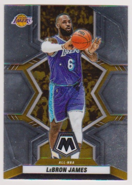 Lebron James 2021-22 Panini Mosaic #286 Card