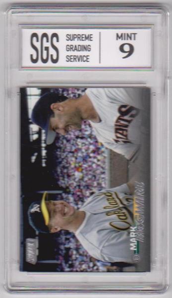 Graded Mint 9 - Mark McGwire 2023 Stadium Club #293 Card