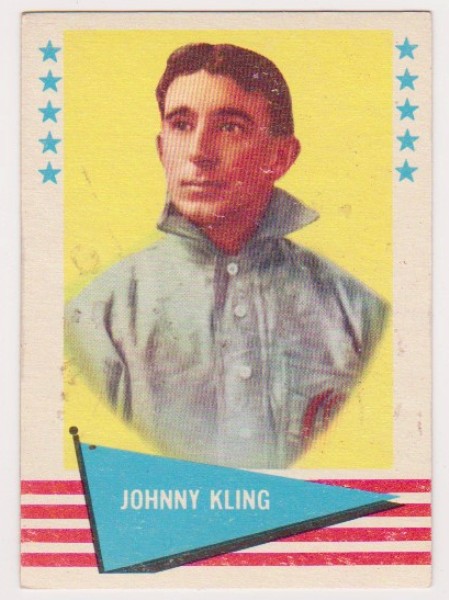 1961 Fleer Johnny Kling #52 Card