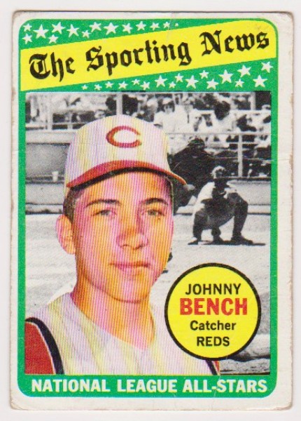 1969 Topps Johnny Bench #430 Card - HOF'er