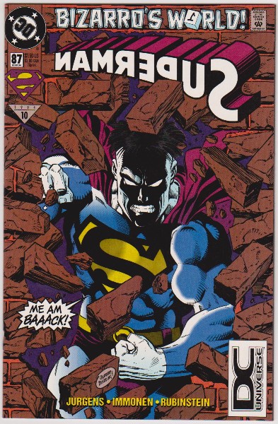 1994 DC Comics SUPERMAN #87 Issue 