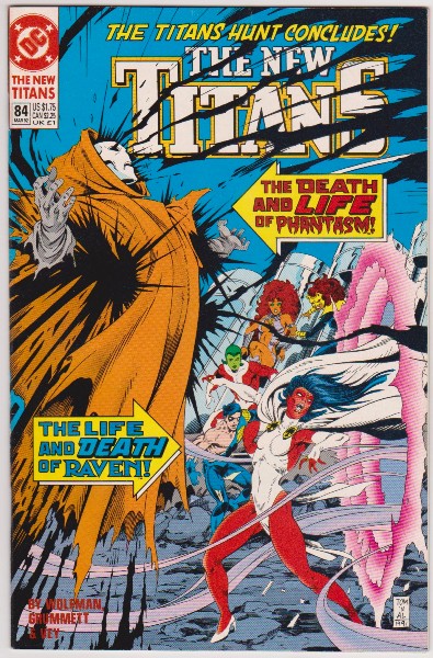 1992 DC Comics THE NEW TITANS #84 Issue