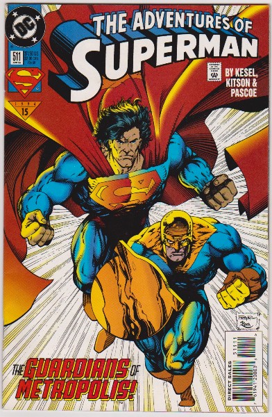 1994 DC Comics The Adventures Of Superman #511 Issue