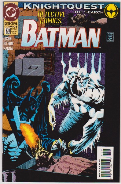 1994 DC Comics DETECTIVE COMICS FEATURING BATMAN #670 Issue