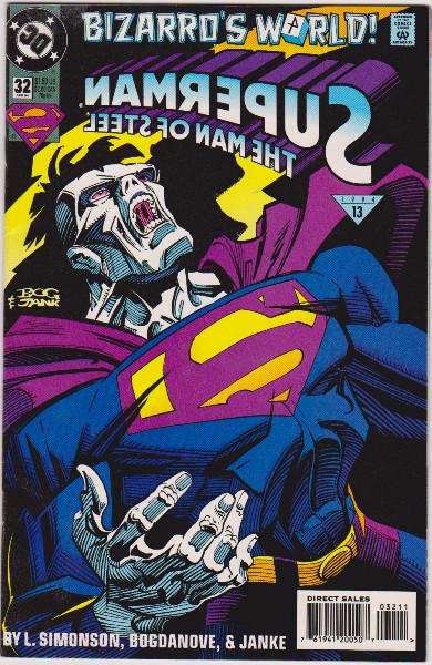 1994 DC Comics Superman The Man Of Steel #32 Issue