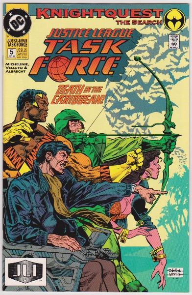1993 DC Comics Justice League Task Force #5 Issue