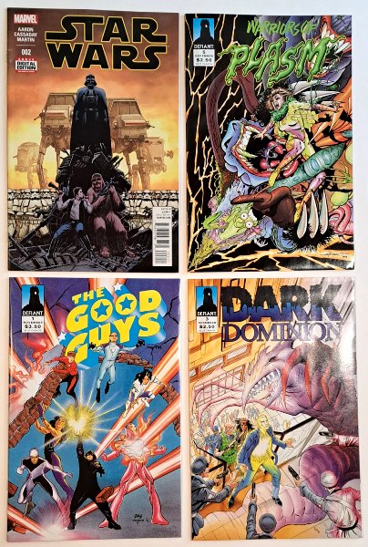 4 Different Comic Books - Star Wars #2 + More