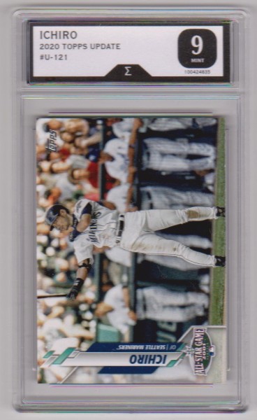 Graded Sigma Mint 9 - Ichiro Suzuki 2020 Topps Update #U-121 Card