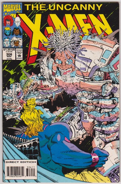 1993 The Uncanny X-Men #306 Issue - Marvel Comics