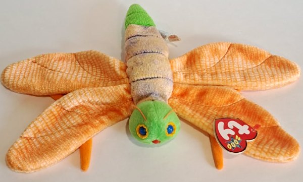 2000 Ty Beanie Baby Glow The Lightning Bug - With Original Tags