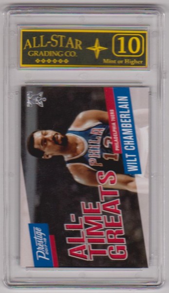 Graded 10 - Wilt Chamberlain 2017-18 Panini Prestige #10 Card