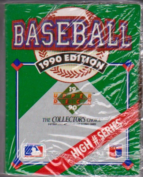 Sealed 1990 Upper Deck High # Series 100 Card Factory Set