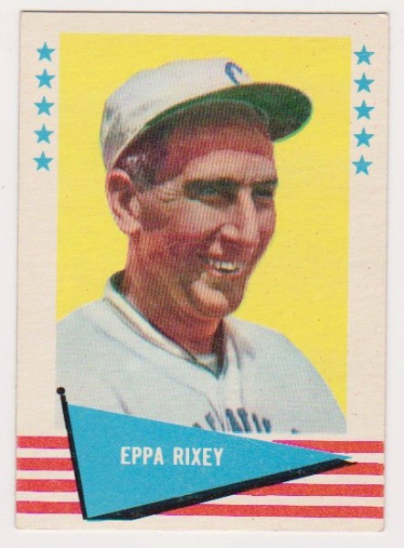 1961 Fleer Eppa Rixey #71 Card - HOF'er