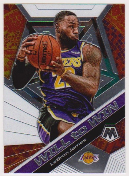 Lebron James 2019-20 Panini Mosaic #7 Card