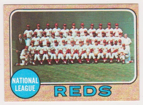 1968 Topps Cincinnati Reds #574 Team Card w/ Pete Rose + More