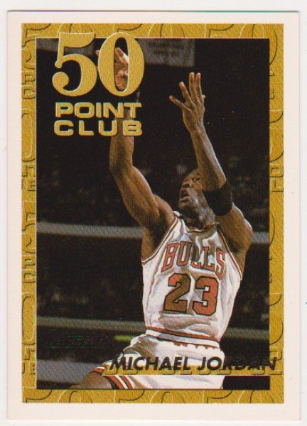 1993-94 Topps Gold Michael Jordan #64 Insert Card