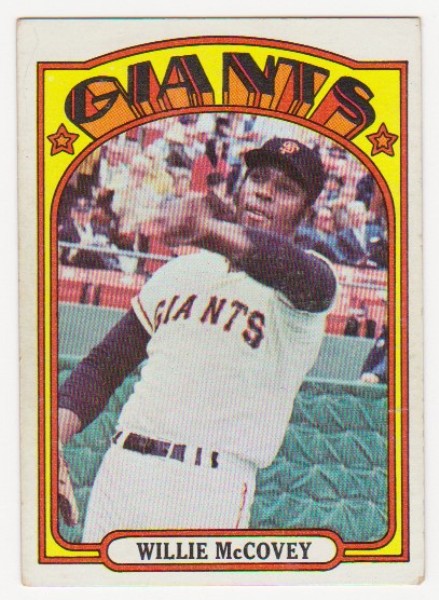 1972 Topps Willie McCovey #280 Card - HOF'er