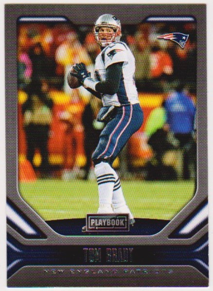 Tom Brady 2019 Panini Playbook #1 Card
