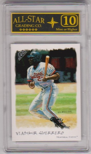 Graded 10 - Vladimir Guerrero 2002 Topps Gallery #62 Card